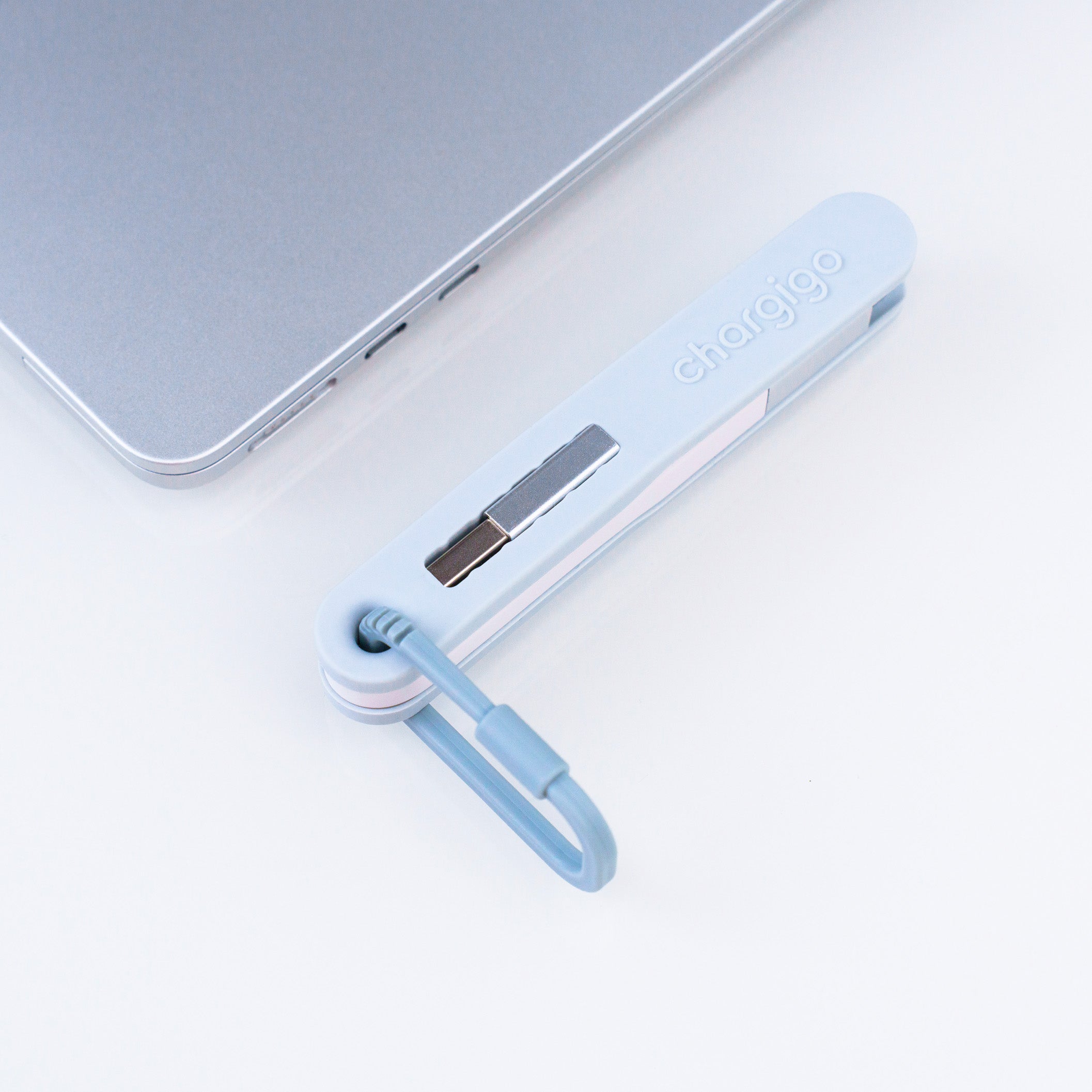 chargigo cablestick L mint grey